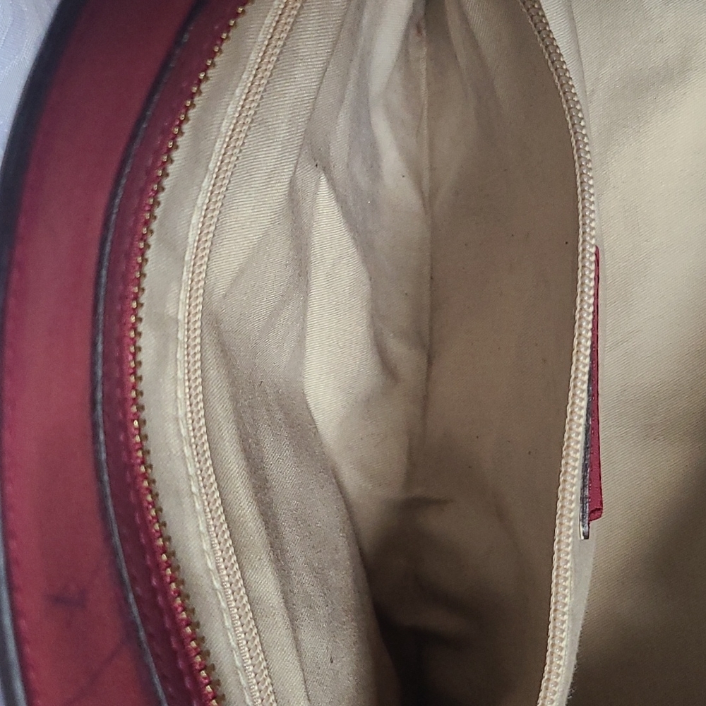 ❤️ Coach Legacy Chelsea Carryall #25359 Gorgeous Raspberry - Picture 12 of 16